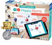 Thames & Kosmos Happy Atoms Magnetic Molecular Modeling Set and Introductory Set