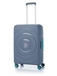 American Tourister AMT CIRCURITY 77CM TSA AZ.Gry 3 Point TSA Lock Luggage Complete Lining and Contrast Components