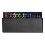 kwmobile Dust Cover Compatible with Razer Blackwidow Elite - Computer Keyboard Protector Fabric Case - Dark Grey