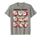 Disney Snow White Grumpy Current Mood Panel T-Shirt