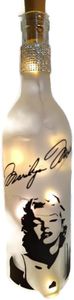 Marilyn Wine Bottle With Lights Gift