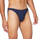 HOM, Mens, Max Micro Briefs, Navy Blue, L