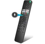 Replacement for Sony RMF-TX520U Smart Voice Remote Control Compatible with TV Models Bravia 1-009-952-11 KD-43X80J KD-43X85J KD-50X80J XR-50X90J XR-50X94J XR-55A80J XR-55A84J XR-77A80CJ