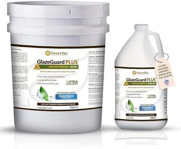CoverTec GlazeGuard Plus Anti Slip Floor Coating and Treatment for Ceramic, Porcelain and More -4 gal Kit.