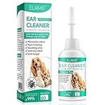 Dog Ear Cleaner - Ear Mite Infection Treatment for Dogs and Cats- Natural Ear Drops for Dogs Itching, Odor, Wax and Discharge