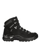 Lowa Womens Renegade GTX Mid Ws Nubuck Deep Black Boots 7 US