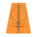 Liforme Chinese New Year Collection - Free Yoga Bag, Patented Alignment System, Warrior-like Grip, Non-Slip, Eco-friendly, Biodegradable, Sweat-resistant, Long, Wide and Thick for Comfort (Tiger)
