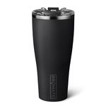 BrüMate Nav XL 32oz 100% Leak Proof Insulated Travel Tumbler with Magnetic BevLock™ Lid - Double Wall Cup-Holder Friendly Stainless Steel Mug (Matte Black)