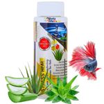 Aquatic Remedies Stress Heal 100ML Aquarium Water Conditioner to Remove Chlorine,Ammonia|with Aloe Vera to Enchance Water and Fish Colour|Use it After Evey Water Chge to Reduce The Mortality (100 ML)