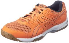 ASICS Mens Gel-COURTMOV+ Bright Orange/French Blue Indoor Sport Shoe - 9 UK (1071A082.800)