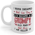 Funny 'Grumpy Old Man' Coffee Mug -