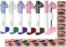 Baorder 6PCS Glitter Mascara Green