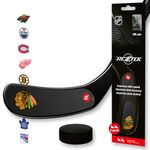 Rezztek NHL Edition (Chicago Blackhawks) – Hockey Stick Tape Alternative – Kids Hockey Stick Blade Performance Grip – for Ice & Street Hockey Stick Blades - Used by NHL Players