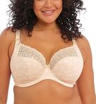 Elomi Women's Kim Underwire Plunge Bra, Caramel, 38FF