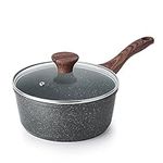 SENSARTE Nonstick Sauce Pan with Li