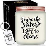 Volufia You're The Sister I Got to Choose Gifts - Gifts for Best Friend - Best Friend Birthday Gifts for Women - Friendship Mothers Day Christmas Gifts for Best Friend, BFF, Bestie, Sister