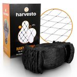 Harvesto 50 x 50Ft Bird Netting for Chicken Coops and Runs with 1.5" x 1.5" Durable Mesh Size; Keep Hawks and Birds Away and Protect Chicks from Raccoons, Fox and More Wild Animals