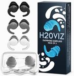 H20VIZ Pro Swim Ear Plugs | 3 Pairs