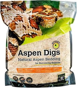 Galápagos (05064) Aspen Digs Shavings Bedding, 8-Quart, Natural