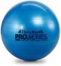 THERABAND Pro Series Exercise Ball, 30" Blue Stability Trainer for 6'2"–6'8" Users, Anti-Burst Yoga & Pilates Ball, Balance & Core Trainer, For Athletes Fitness at Gym & Home