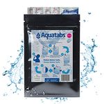 Aquatabs NaDCC 167 MG x 50 World's #1 Water Purification Treatment Tablets 1 Tablet = 20-25 litre (1 Pack, 167 MG)