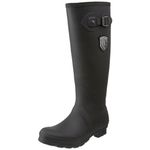 Kamik Women's Jennifer Rain Boots, Black, 8 M US