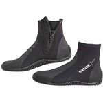 The Seac Regular Boot, 5 mm Neoprene Short Diving Boots with Semi-Rigid Sole and Heel and Ankle Protection