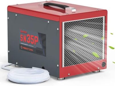 Abestorm Energy Star Commercial Dehumidifiers with Pump and Hose, Compact 70 PPD Crawl Space dehumidifier, up to 1,000 sq. ft, Auto Defrost, Memory Starting