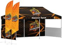 BillyPrint Custom Canopy Tent 10x20 with Logo, Personalized Pop Up Tent Packages for Trade Shows, Markets, Events, Quality Prints of Your Branding for Business Advertising with Optional Walls