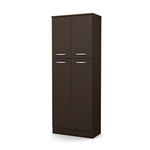 South Shore Furniture Axess Storage Pantry, Chocolate