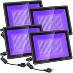 YANYCN 4 Pack 300W LED Black Flood 
