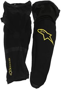 ALPINESTAR Men's Paragon Plus Knee/Shin Protector, Black Acid Yellow, Large