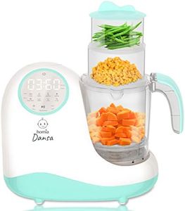 Baby Food Maker Chopper Grinder - Mills and Steamer 8 in 1 Processor for Toddlers - Steam, Blend, Chop, Disinfect, Clean, 20 Oz Tritan Stirring Cup, Touch Control Panel, Auto Shut-Off, 110V Only