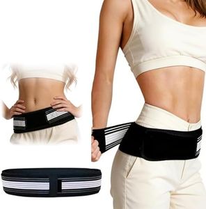 Pearyaest Back Brace for Lower Back Pain,Back Support Belt,Sacroiliac SI Joint Hip Belt,Sacroiliac Hip Belt for Men Women,Pelvic Support,Back Support for Sciatic, Pelvic pain Relief