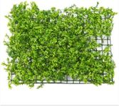 Homarden Artificial Grass Wall - Boxwood Green Moss Panel for Wall Backdrop - Plant Panel, Grass Wall Panels Backdrop Decor for Party- Decorative Greenery Decor Mat to Decorate Patio, Garden