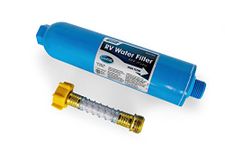 Camco 40043 TastePURE Water Filter with Flexible Hose Protector