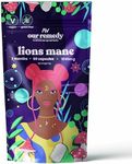 Lions Mane 1500mg Capsules — Two-Month Supply of High-Strength Vegan, Non-GMO & Cruelty-Free Brain Support Supplements Packed in Nature-Kind Convenient Bag Printed with Water-Based Ink — 60-Count