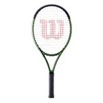 Wilson Blade Jr v8.0 Tennis Racket, For Kids, Carbon Fibre, Head-Heavy (Grip-Light) Balance