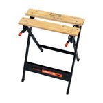 BLACK+DECKER WM301-XJ Workmate Workbench with Anti-Slip Rubber Feet, 160 kg