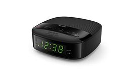 Philips Voice Alarm Clock FM Radio (Dual Alarm, Sleep Timer, Compact Design, FM Digital Radio, Battery Backup) - TAR3205/12 2020/2021