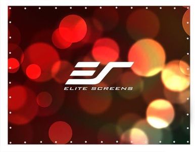 Elite Screens 114 Inch 16:9 DIY Screen Indoor and Outdoor Projector Screen (55.9" Hx99.4 W)