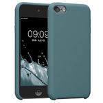 kwmobile TPU Silicone Case Compatible with Apple iPod Touch 6G / 7G (6th and 7th Generation) - Case Soft Flexible Protective Cover - Arctic Night