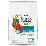 NUTRO NATURAL CHOICE Large Breed Dry Dog Food, Puppy Lamb & Rice Recipe, 13.61kg (30LB) Bag