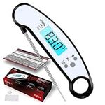 Kizen Instapen Pro Instant Read Meat Thermometer - Best Waterproof Thermometer with Talking Function, Backlight & Calibration. Digital Food Thermometer for Kitchen, Outdoor Cooking, BBQ, and Grill