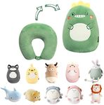 JOYRAVO Kids Travel Pillow - 2-in-1