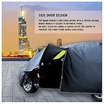 Car Covers Waterproof Breathable Large Compatible With Mercedes GLA SUV 2020-2023 2024, Car Cover Outdoor, Full Car Cover, Oxford Cloth High Stretch, Sun And Dust Protection With Zip (Color : D, Siz