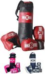 Ringside Kids Boxing Gift Set (2-5 Year Old), Black, 17" long x 5" diameter