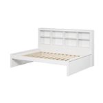 DONCO KIDS Bookcase Day Bed Daybed, Full, White