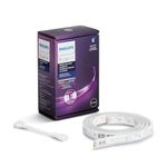 Philips Hue Indoor 3-Foot Smart LED Light Strip Plus Extension - Color-Changing Single-Color Effect - Requires Base Kit- Control with Hue App- Compatible with Alexa, Google Assistant and Apple HomeKit