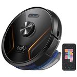 eufy by Anker, RoboVac X8 Hybrid, Robot Vacuum Cleaner with Mop and iPath Laser Navigation, Twin-Turbine Technology Generates 2000Pa x2 Suction, AI. Map 2.0 Technology, Wi-Fi, Perfect for Pet Owner